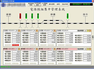 電源機組集中告警管理系統