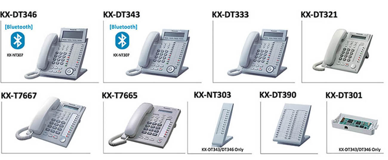 Panasonic 國際牌 KX-DT series KX-T series